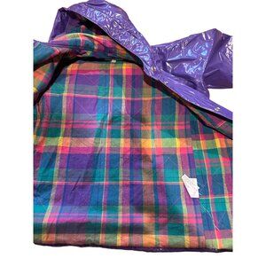 Vintage Misty Harbor ☔️ Kid's Any Weather Slicker Purple Raincoat Size‎ 7 (399)